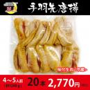 手羽先唐揚げ　味付生肉　20本(約1200g)