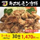 牛ホルモン唐揚げ　冷凍唐揚げ　30個前後(約240g)